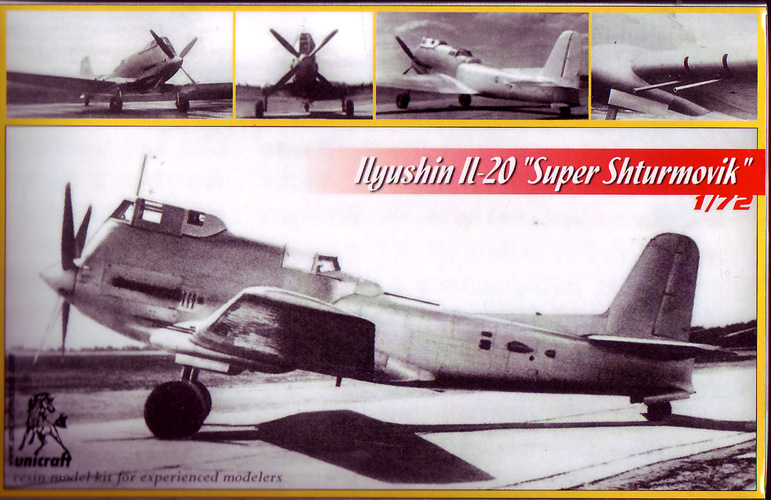 Ilyushin IL-20 Super Shturmovik - Unicraft - Box Art