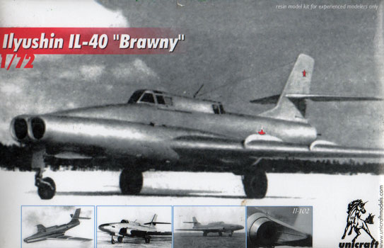Ilyushin IL-40 "Brawny" - Unicraft Box Art