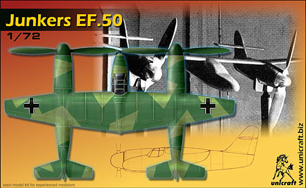 Junkers EF.50 - Unicraft Box Art