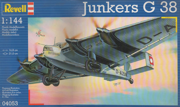 Junkers G-38 - Revell of Germany Box Art
