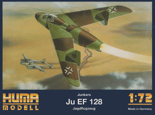 Junkers Ju EF 128 - Huma Modell Box Art