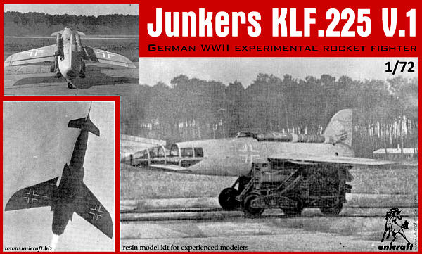 Junkers KLF.225 v.1 - Unicraft Box Art