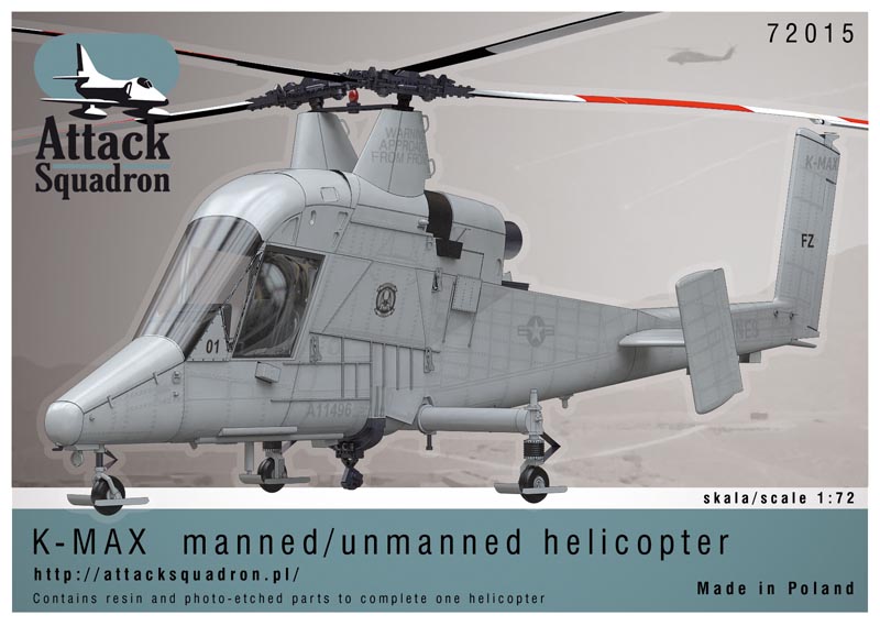 K-MAX Manned/Unmanned Helicopter - Attack Squadron Box Art