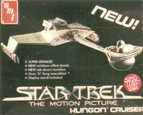 AMT Klingon K'Tinga Class Battle Cruiser Box Art