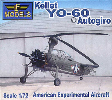 Kellet YO-60 Autogiro - LF Models Box Art