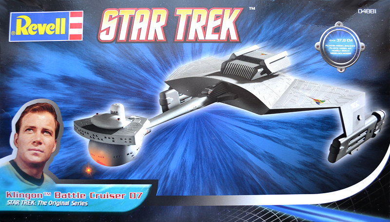 Klingon Battle Cruiser D-7 - Revell of Germany Box Art