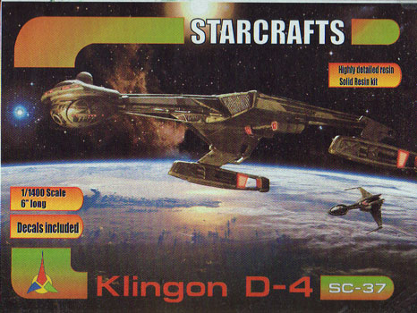 Klingon D-4 - Starcrafts Box Art
