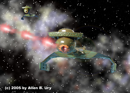 AMT Klingon K'Tinga Class Battle Cruiser