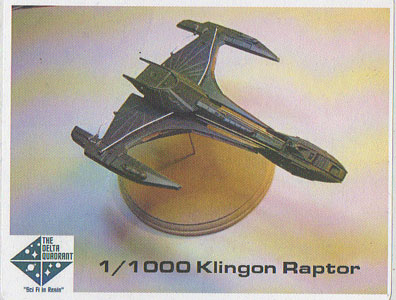 Klingon Raptor - Delta Quadrant Box Art