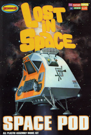 Lost in Space - Space Pod - Moebius Box Art