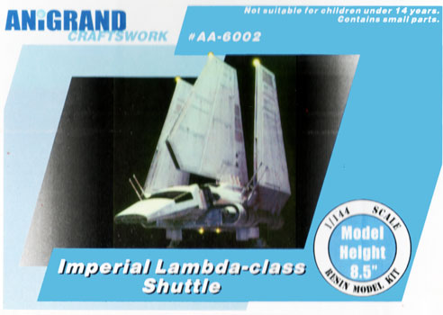 Imperial Lamda-Class Shuttle Model Kit Box Art