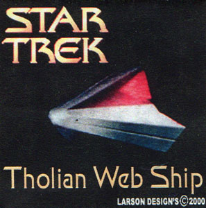 Tholian Web Ship - Larson Designs Bag Art