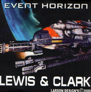 "Event Horizon" - Lewis & Clark - Larson Design Box Art