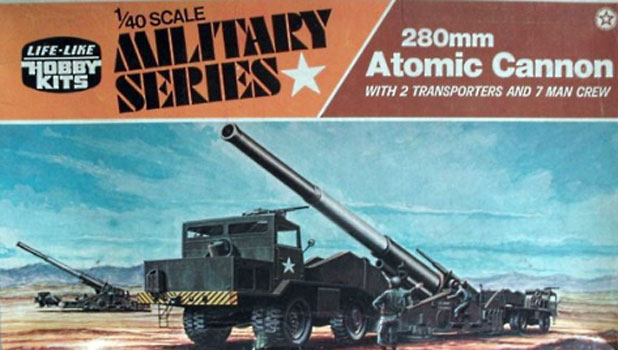 280mm Atomic Cannon - Lifelike Box Art