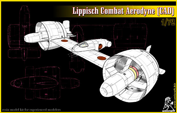 Lippisch Combat Aerodyne - Unicraft Box Art