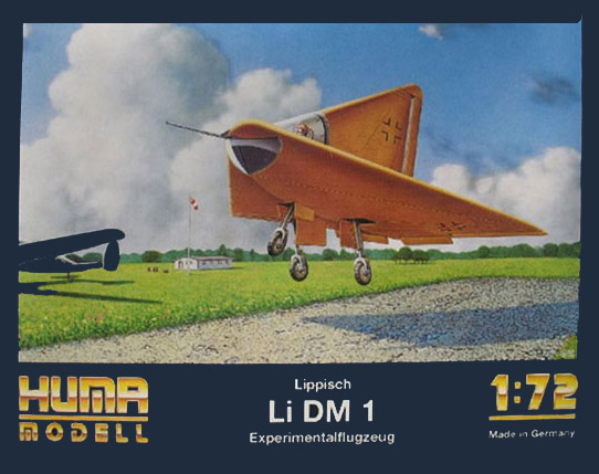 Lippisch Li DM 1 - Huma Modell Box Art
