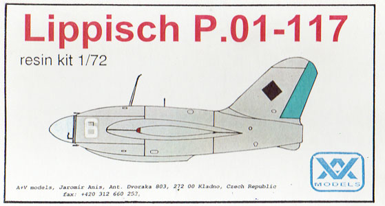 Lippisch P.01-117 A+V Models Box Art