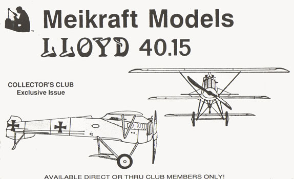 Lloyd 4015 - Meikraft Models Box Art