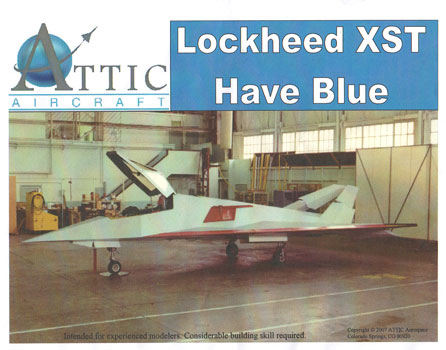 Lockheed XST Have Blue Box Art