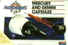 Mercury and Gemini Capsules - Young Astronauts Box Art