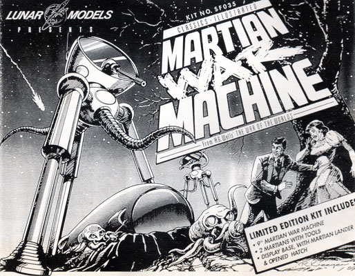 Martian War Machine - Lunar Models Box Art