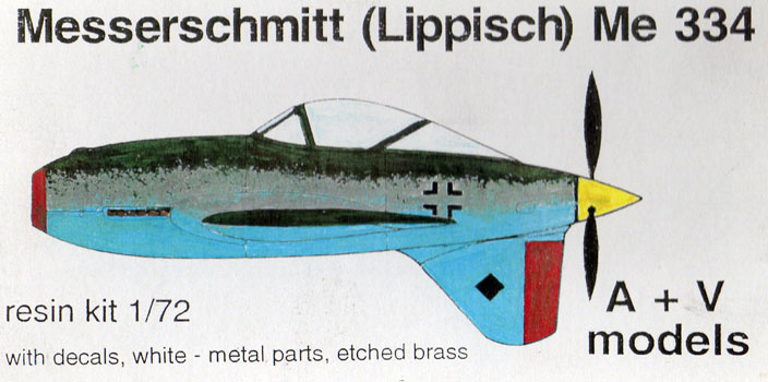 Messerschmitt Me.334 Box Art