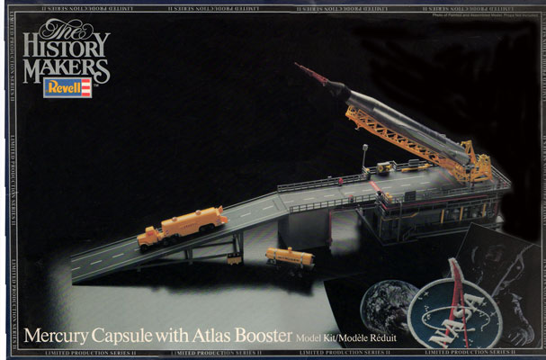 Mercury Capsule w/Atlas Booster - Revell History Makers Series