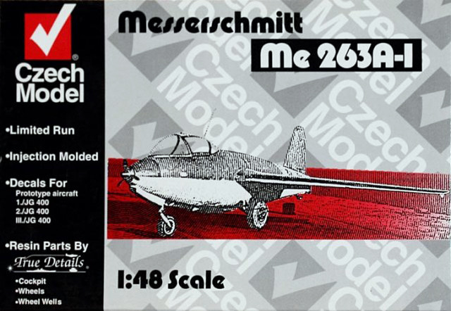Messerschmitt Me263A-1 - Czech Model Box Art