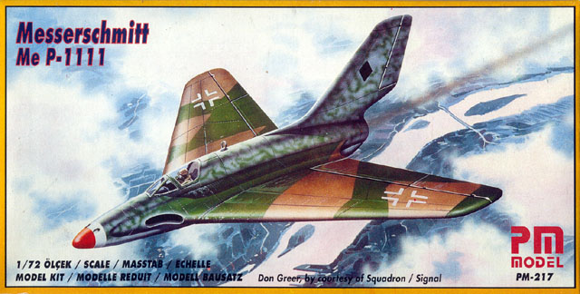 Messerschmitt Me P.1111 - PM Model Box Art