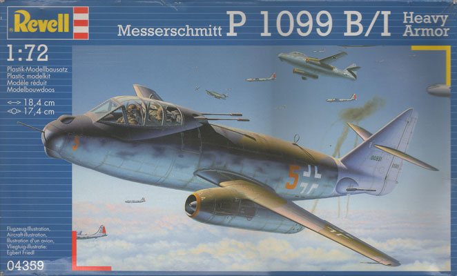 Messerschmitt P.1099 B/I - Revell Box Art