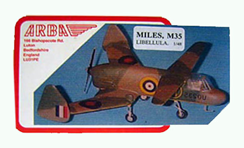 Miles M.35 Libellula - ARBA Box Art