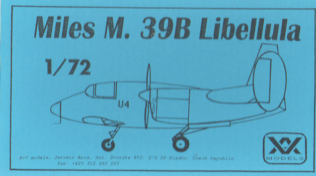 Miles M.39B Libellula Box Art