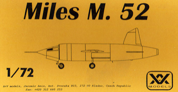 Miles M.52 A+V Box Art