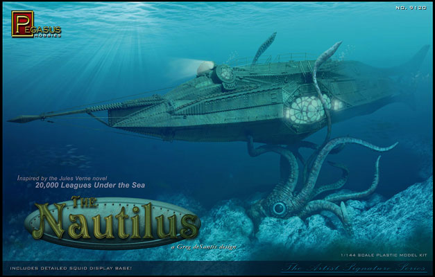 The Nautilus - Moebius Models Box Art