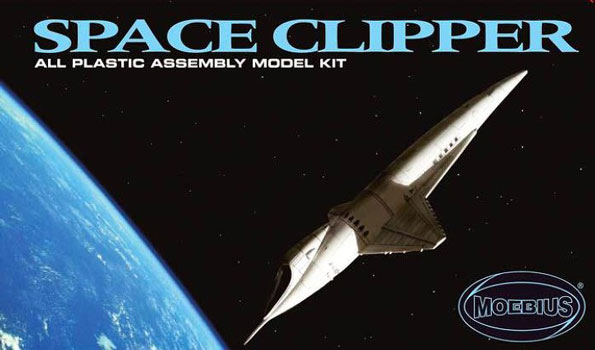 2001 Space Clipper - Moebius Box Art