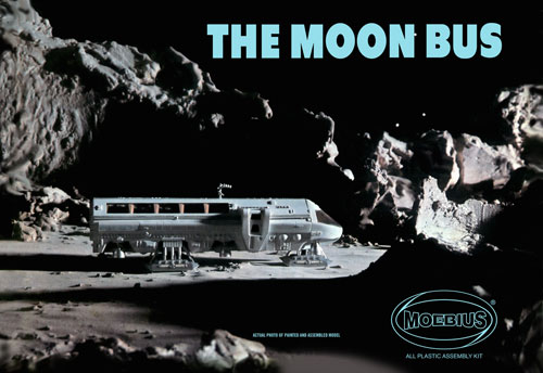 2001 Moon Bus - Moebius Box Art