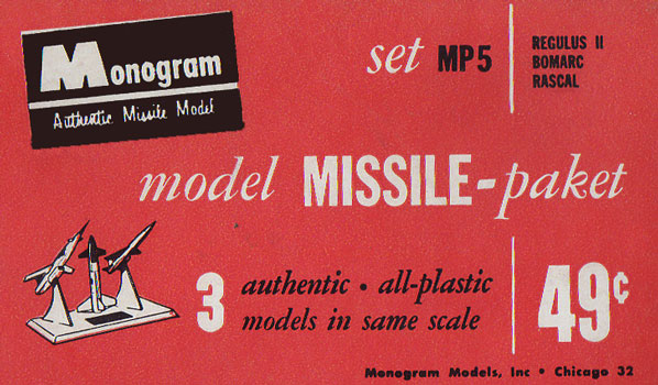 Monogram Model Missile Paket No.5 - Bag Art