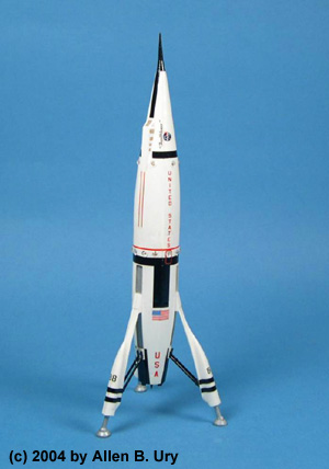 Disneyland Rocket-to-the-Moon - Strombecker - NASA Version