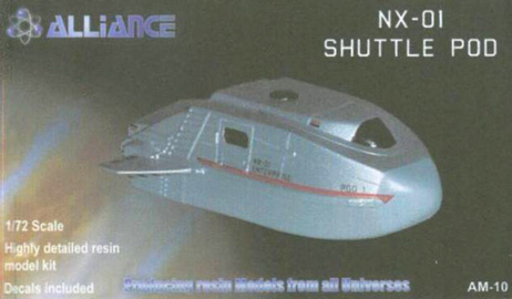 Alliance Star Trek Enterprise Shuttle Pod Box Art