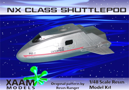 Enterprise Shuttle Pod - Xaam Models - Box Art 2