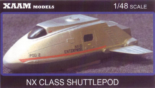 Enterprise Shuttle Pod - Xaam Models - Box Art 1