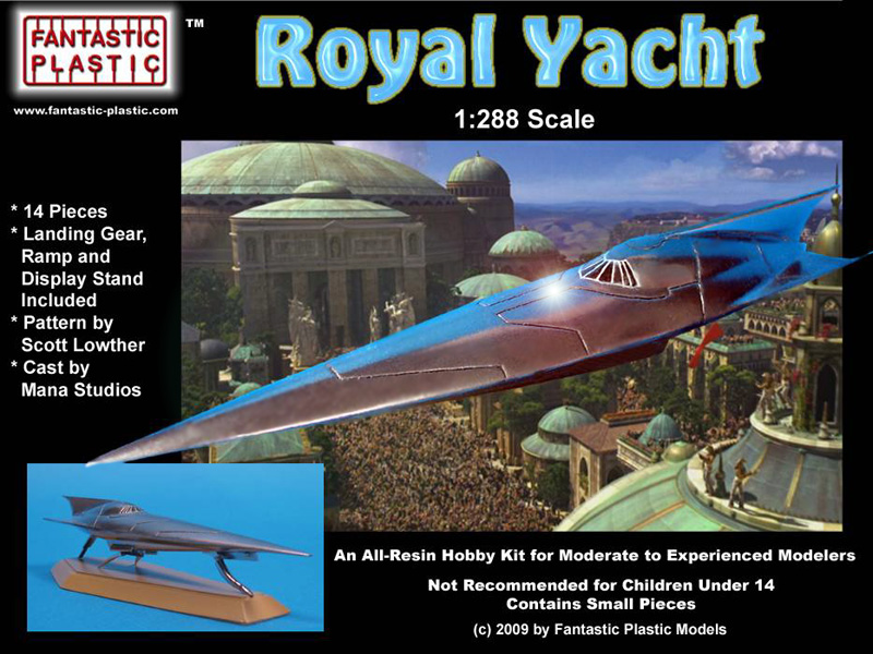 Naboo Royal Yacht - Box Art