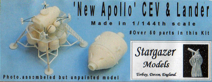"New Apollo" CEV & Lander - Stargazer Models Box Art