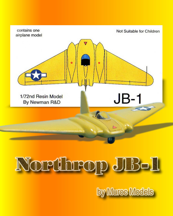 Northrop JB-1 - Muroc Models - Poster