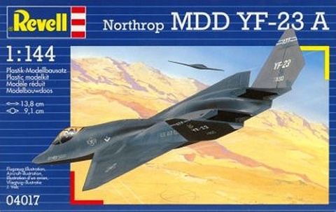 Northrop MDD YF-23A - Revell Box Art