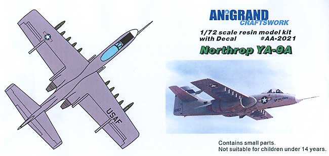 Northrop YA-9A - Anigrand Box Art