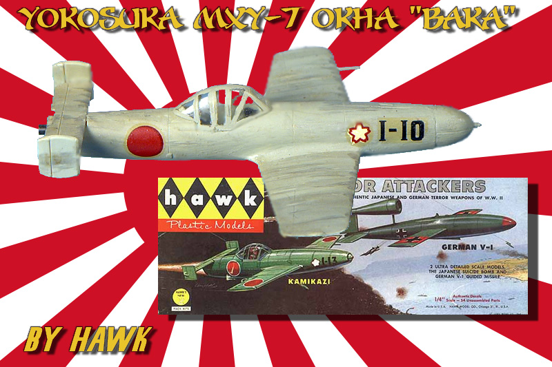 Yokosuka MXY-7 Okha Baka - Hawk - Poster