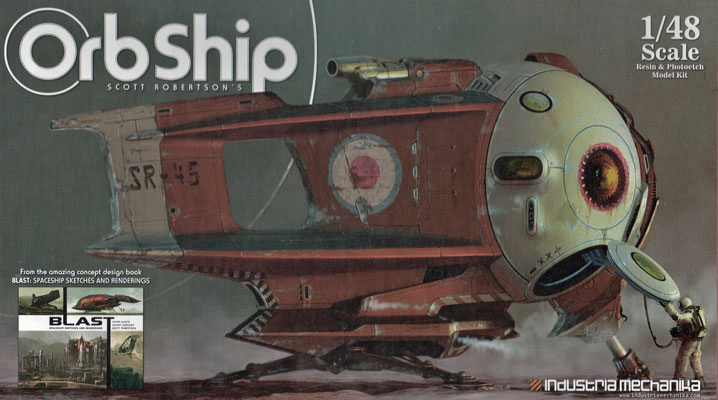 Scott Robinson's Orb Ship - Industria Mechanika Box Art