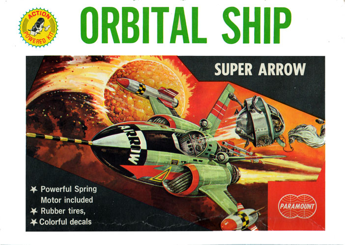 Orbit Ship "Super Arrow" - Paramount Models Box Art