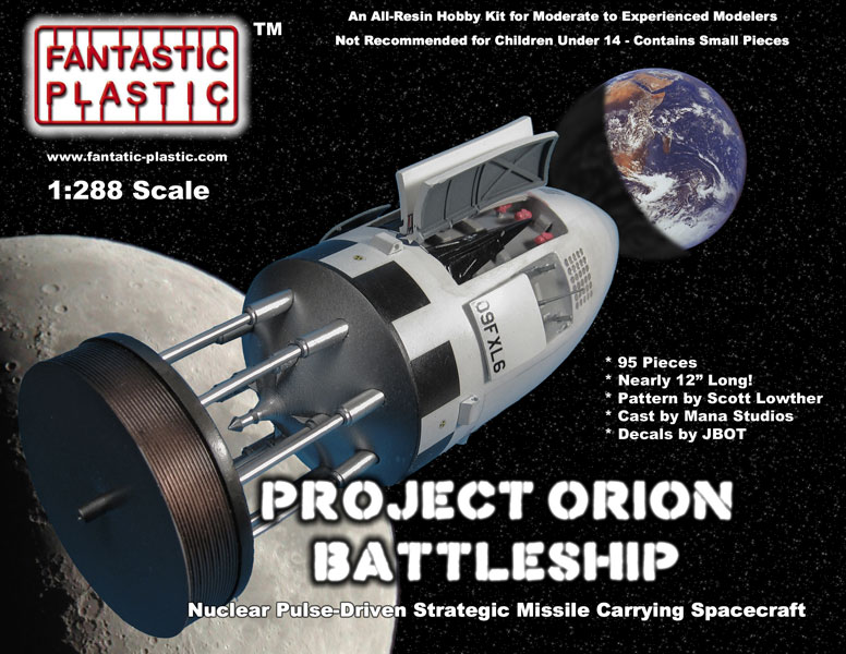 Project Orion Battleship - Fantastic Plastic Box Art